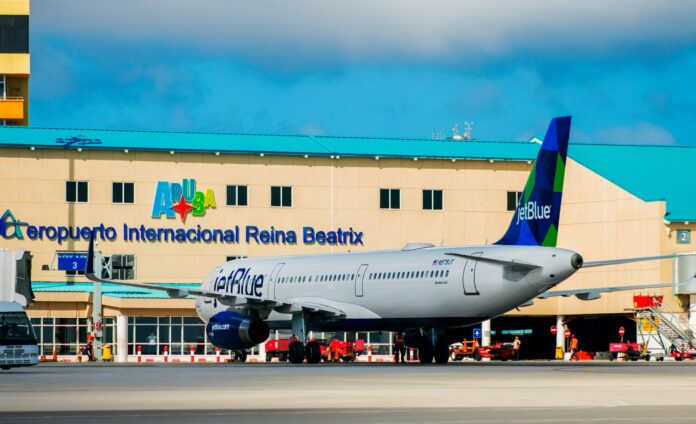 Aruba y Venezuela vuelos - aeropuerto de Aruba