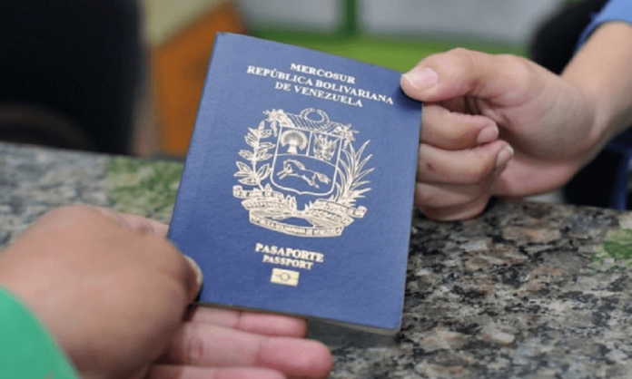 Pasaporte venezolano