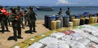Gobierno de Venezuela incautó 43.704 kilos de cocaína en 2023