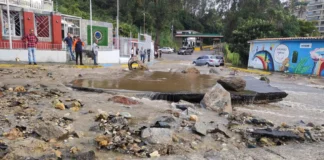 Explotó Tubería de Hidrocapital