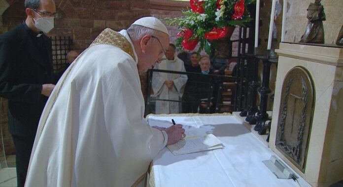 El papa Francisco imploró este 25 de febrero “que se encuentre un poco de humanidad