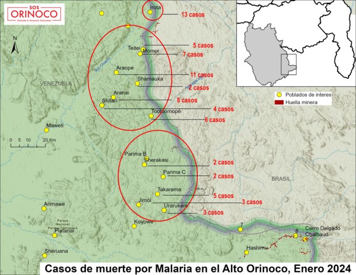 Muerte de 85 indigenas Yanomami