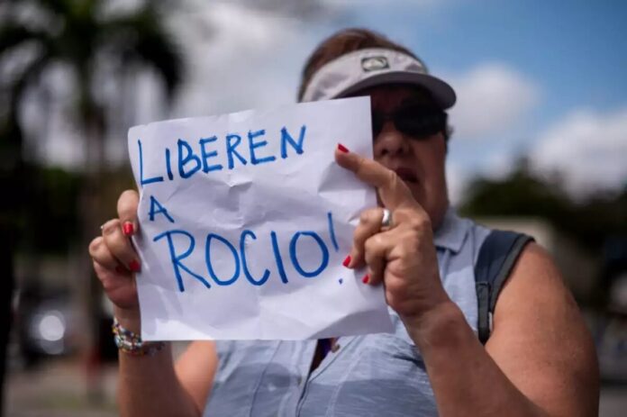 Liberen a Rocío San Miguel Foto de GABRIELA ORAA AFP