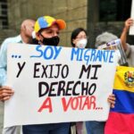 Venezolanos en Estados Unidos y Argentina