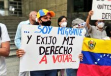 Venezolanos en Estados Unidos y Argentina