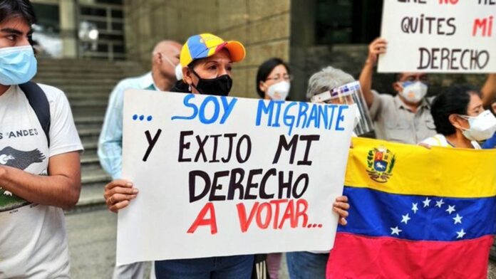 Venezolanos en Estados Unidos y Argentina