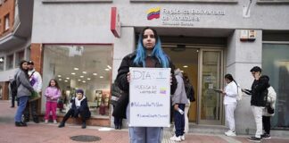 Lorena Lima venezolana que inició una huelga de hambre