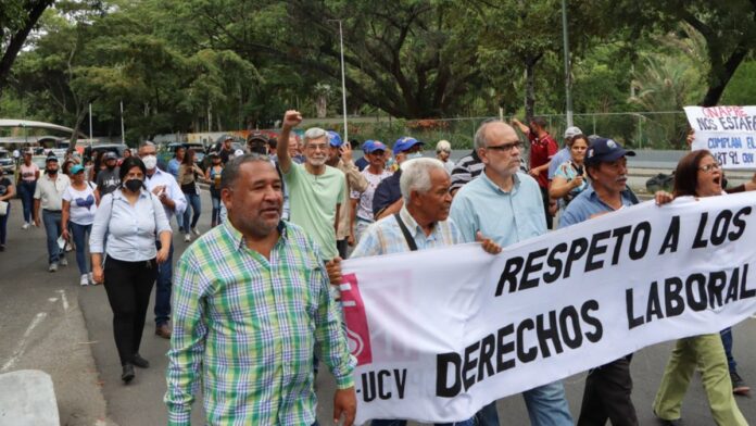 Trabajadores de la UCV