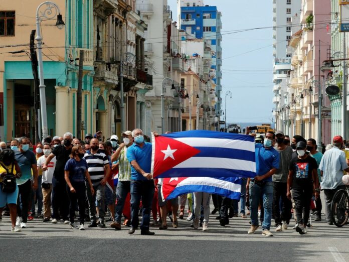 Protestas en Cuba