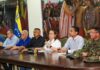 Gobernadora de Delta Amacuro y otras autoridades regionales