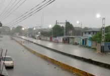Lluvias en San Fernando