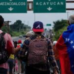 Caravana migrantes Mexico
