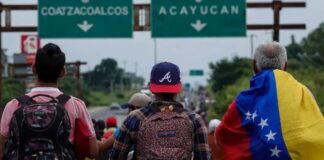 Caravana migrantes Mexico
