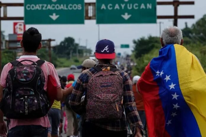 Caravana migrantes Mexico