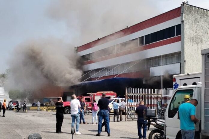 Incendio en la Firestone