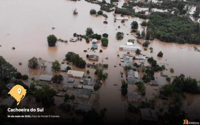 Inundaciones en Brasil