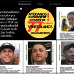los 77 venezolanos desaparecidos