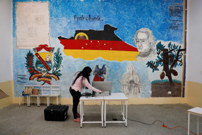 Mesas de votación