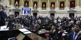 El bloque de diputados argentinos Unión por la Patria