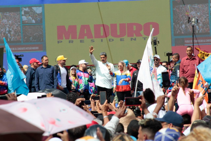 Nicolás Maduro, candidato a la reelección presidencial