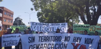 Asesinto del líder indígena