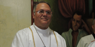 Pablo Modesto González, obispo de la diócesis de guasdualito