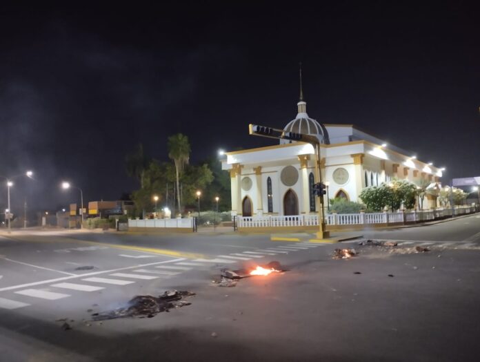 protesta avenida 40