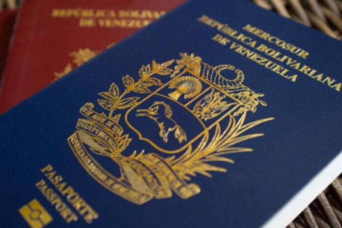 Pasaportes venezolanos