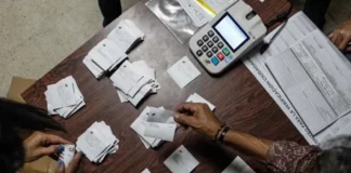 Mesas de votación