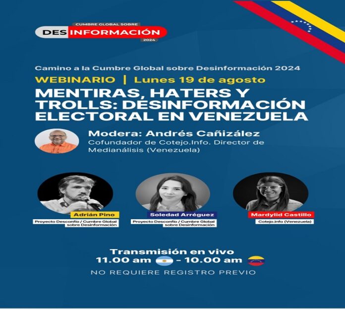 Conferencia desinformación electoral