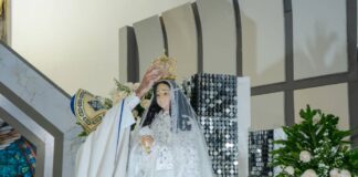 Coronación de la Virgen del Valle en Cumaná