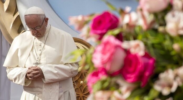 Papa Francisco altoal fuego en Gaza