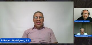 Robert Rodríguez, sj hablando sobre los jóvenes