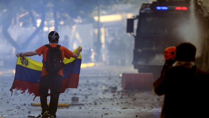 protestas en Venezuela - repesión violenta