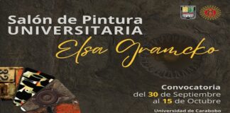 Invitan a artistas a participar en el Salón de Pintura Universitaria Elsa Gramcko UC