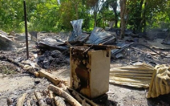 Incendio Las Lomas de Tucupita