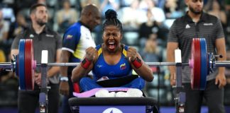 La atleta venezolana Clara Fuentes ganó medalla de oro