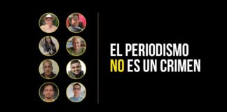 ocho periodistas detenidos
