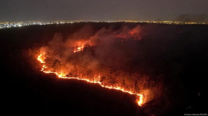 Incendios forestales en Bolivia