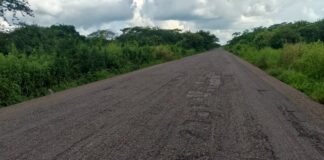 Carreteras en mal estado en el país