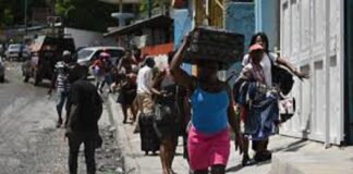 Desplazamientos internos en Haití