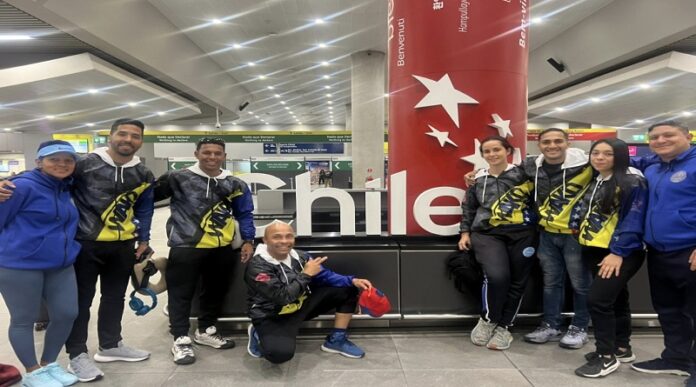 La selección venezolana de kickboxing