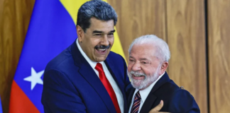 Presidentes de Venezuela y Brasil