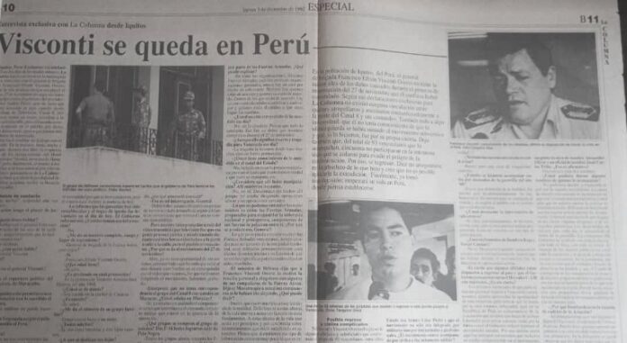 Intento golpe de estado 27N