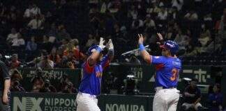 Premier 12: Venezuela inició la Súper Ronda blanqueando a China Taipéi Venezuela en la Premier 12
