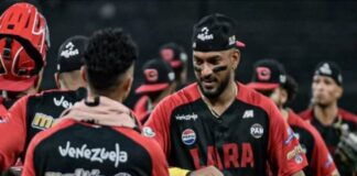 Cardenales Lara derrotó a Bravos de Margarita.