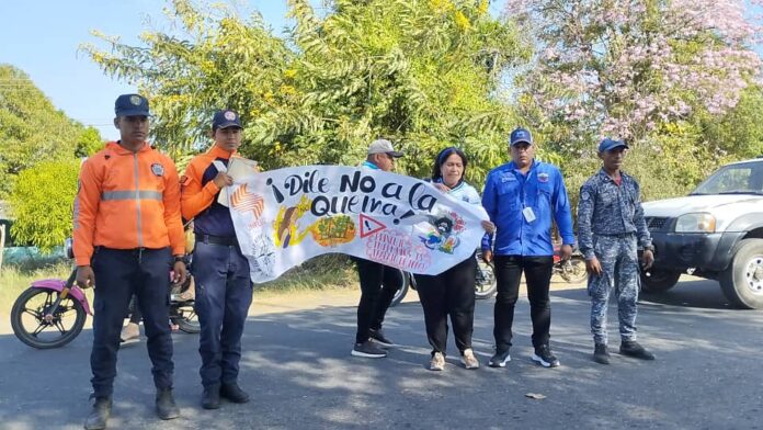 Desarrollan campañas contra incendios en Guasdualito (3)