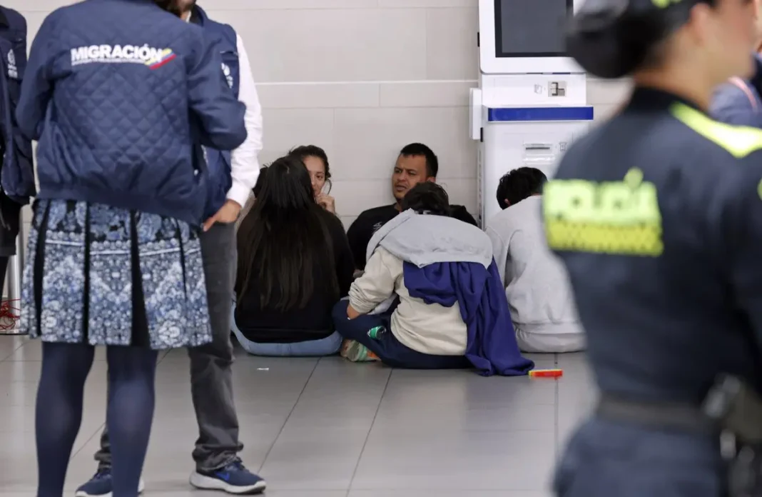 Venezolanos deportados