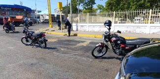 Derrame de gasoil provocó accidente en San Fernando