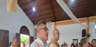 PP. Gerardo Rosales y Francisco Aranguren